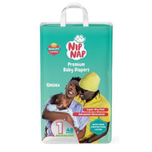NIPNAP PREMIUM BABY DIAPERS HIGH COUNT NEWBORN 48 S