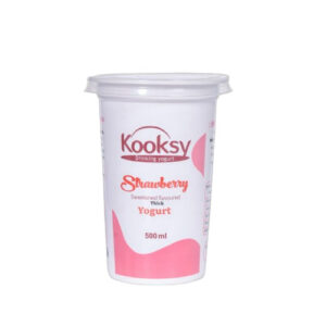 KOOKSY STRAWBERRY YOGHURT 500ML CARTON OF 12 PCS