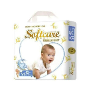 SOFTCARE DIAPER PREMIUM MEDIUM 42PCS