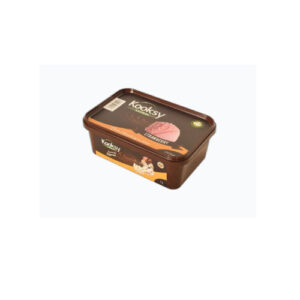 KOOKSY PREMIUM ICE CREAM STRAWBERRY 1 LTR