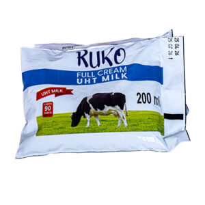 RUKO ESL FULL CREAM MILK 200 ML 24 PCS