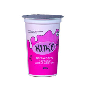 RUKO STRAWBERRY YOGHURT 250GMS CARTON OF 12 PCS