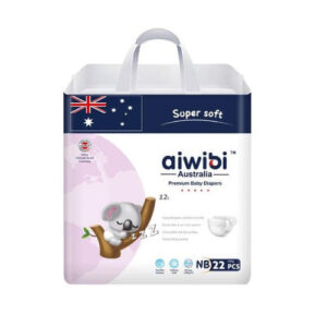 AIWIBI BABY DIAPERS NEW BORN 22 PCS