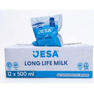 JESA ESL LONG LIFE MILK 500ML 12 PCS